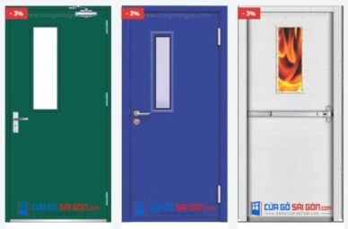 Cửa thép chống cháy là gì? Cấu tạo cửa thép chống cháy