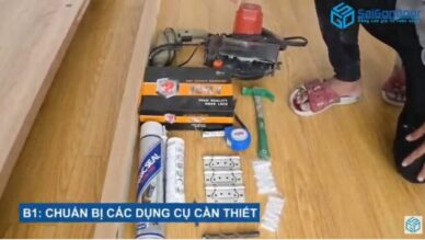 Hướng dẫn quy trình lắp đặt cửa gỗ công nghiệp chi tiết từ A – Z